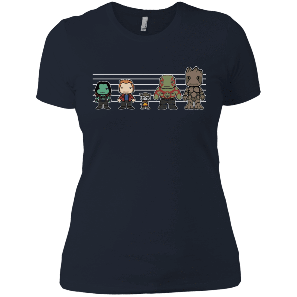 T-Shirts Midnight Navy / X-Small Galactics Women's Premium T-Shirt