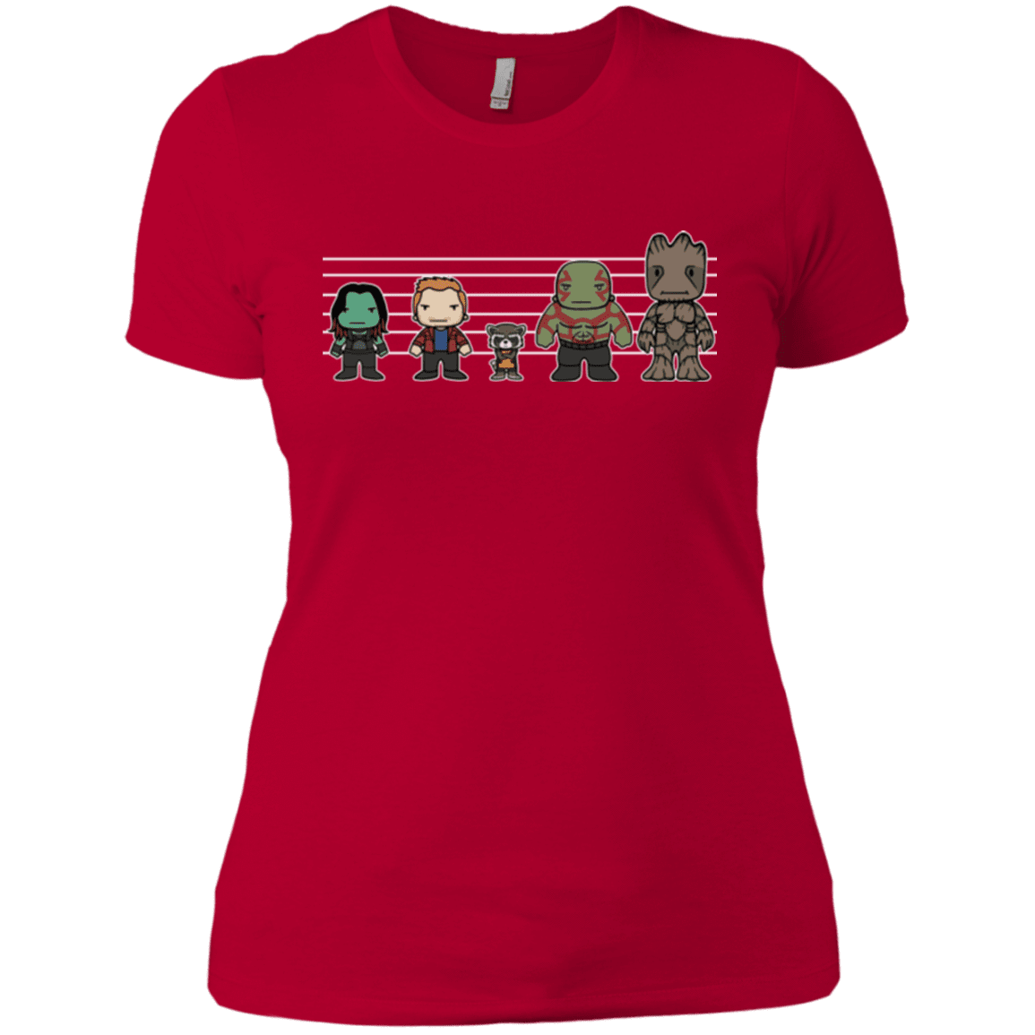 T-Shirts Red / X-Small Galactics Women's Premium T-Shirt