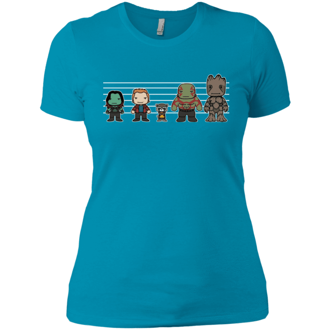 T-Shirts Turquoise / X-Small Galactics Women's Premium T-Shirt