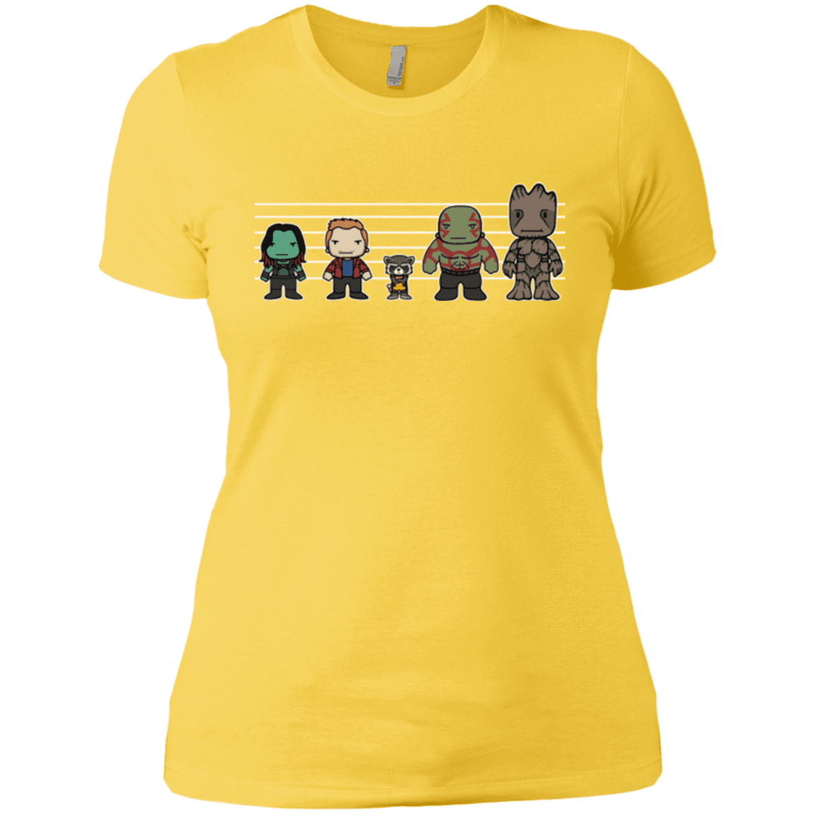 T-Shirts Vibrant Yellow / X-Small Galactics Women's Premium T-Shirt
