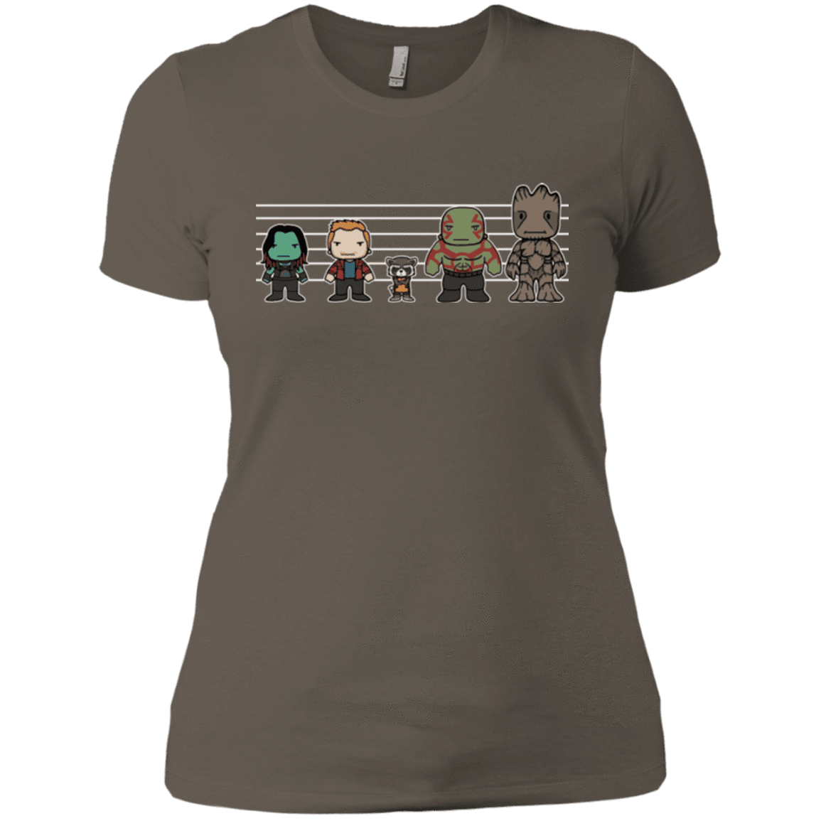 T-Shirts Warm Grey / X-Small Galactics Women's Premium T-Shirt