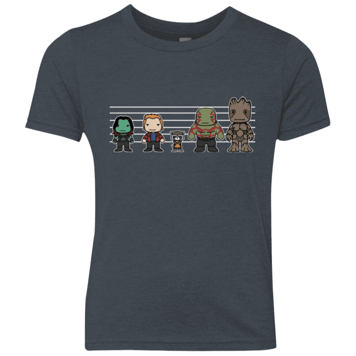 T-Shirts Vintage Navy / YXS Galactics Youth Triblend T-Shirt