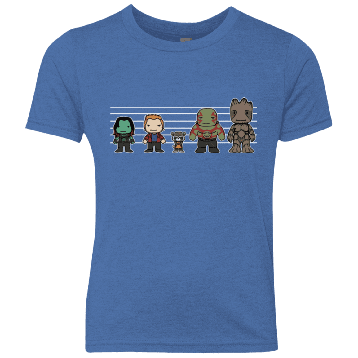 T-Shirts Vintage Royal / YXS Galactics Youth Triblend T-Shirt