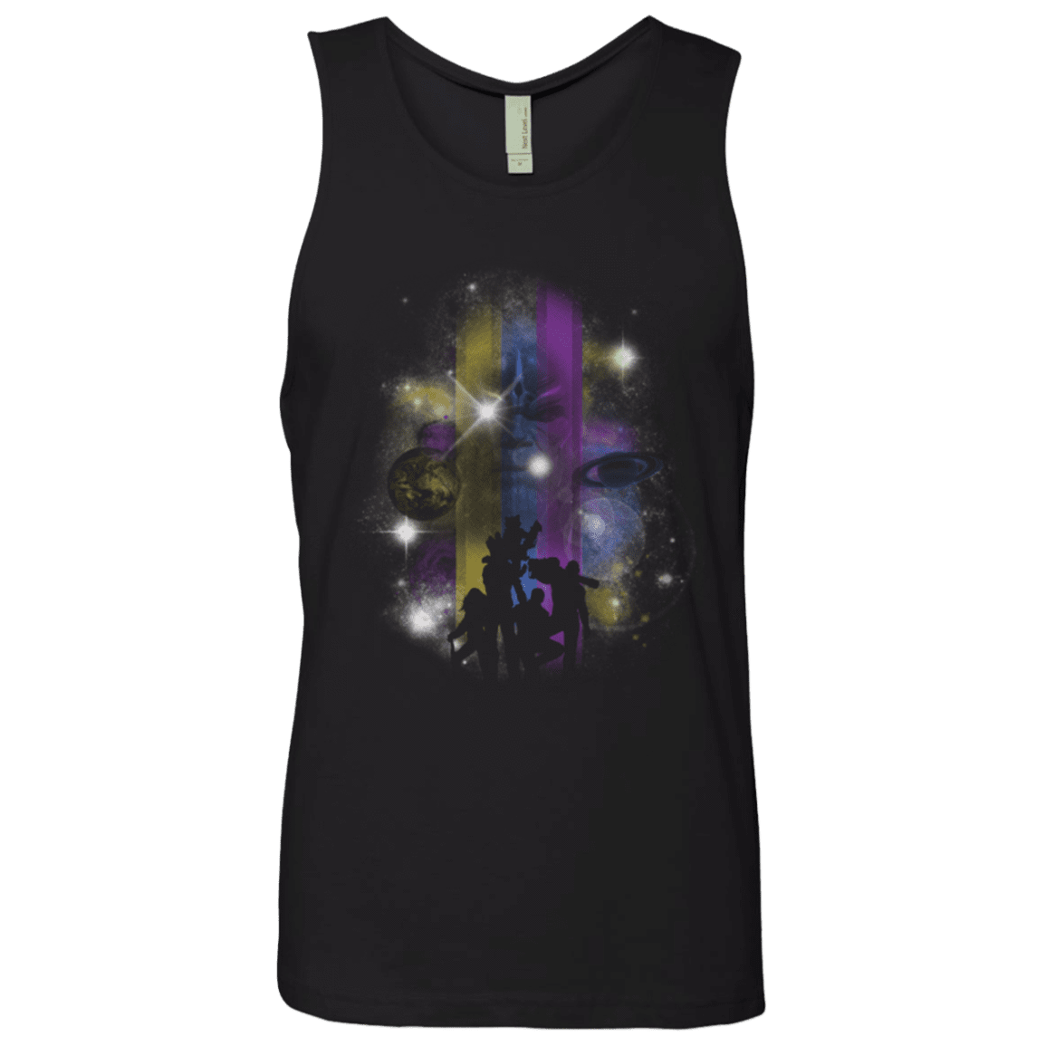 T-Shirts Black / Small Galaxy A Holes Men's Premium Tank Top
