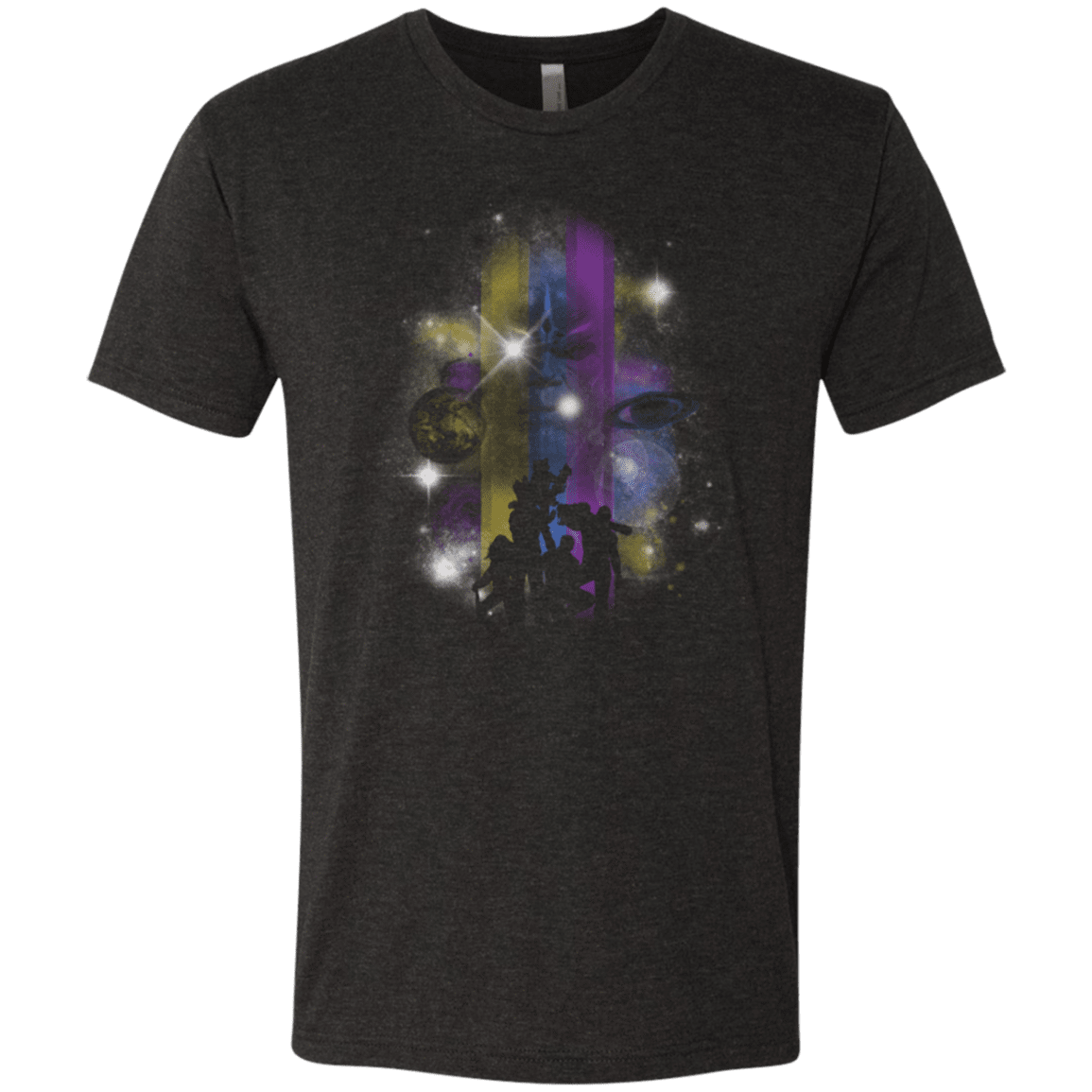 T-Shirts Vintage Black / Small Galaxy A Holes Men's Triblend T-Shirt