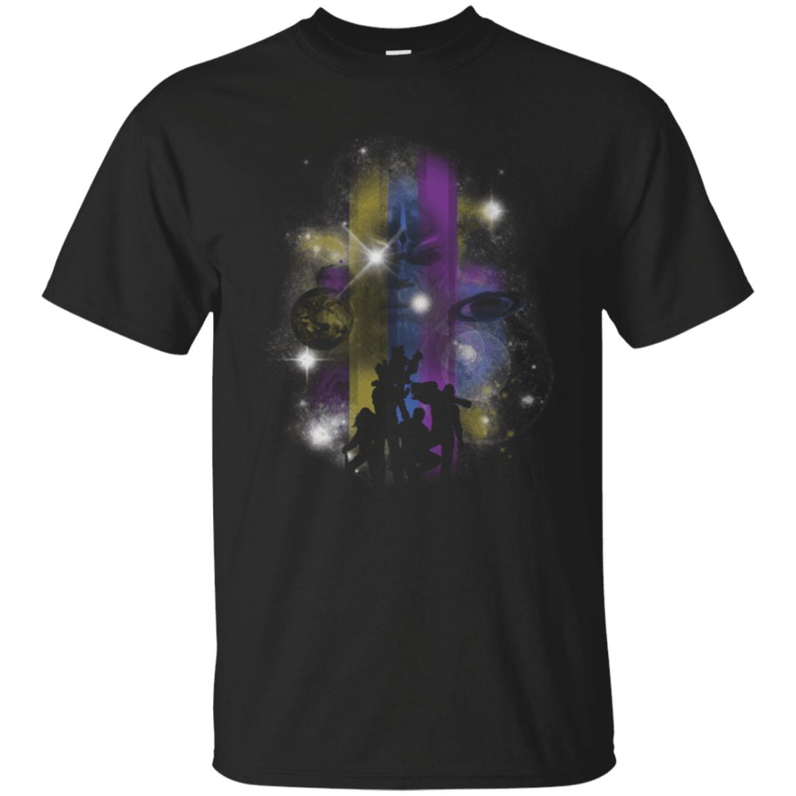 T-Shirts Black / Small Galaxy A Holes T-Shirt