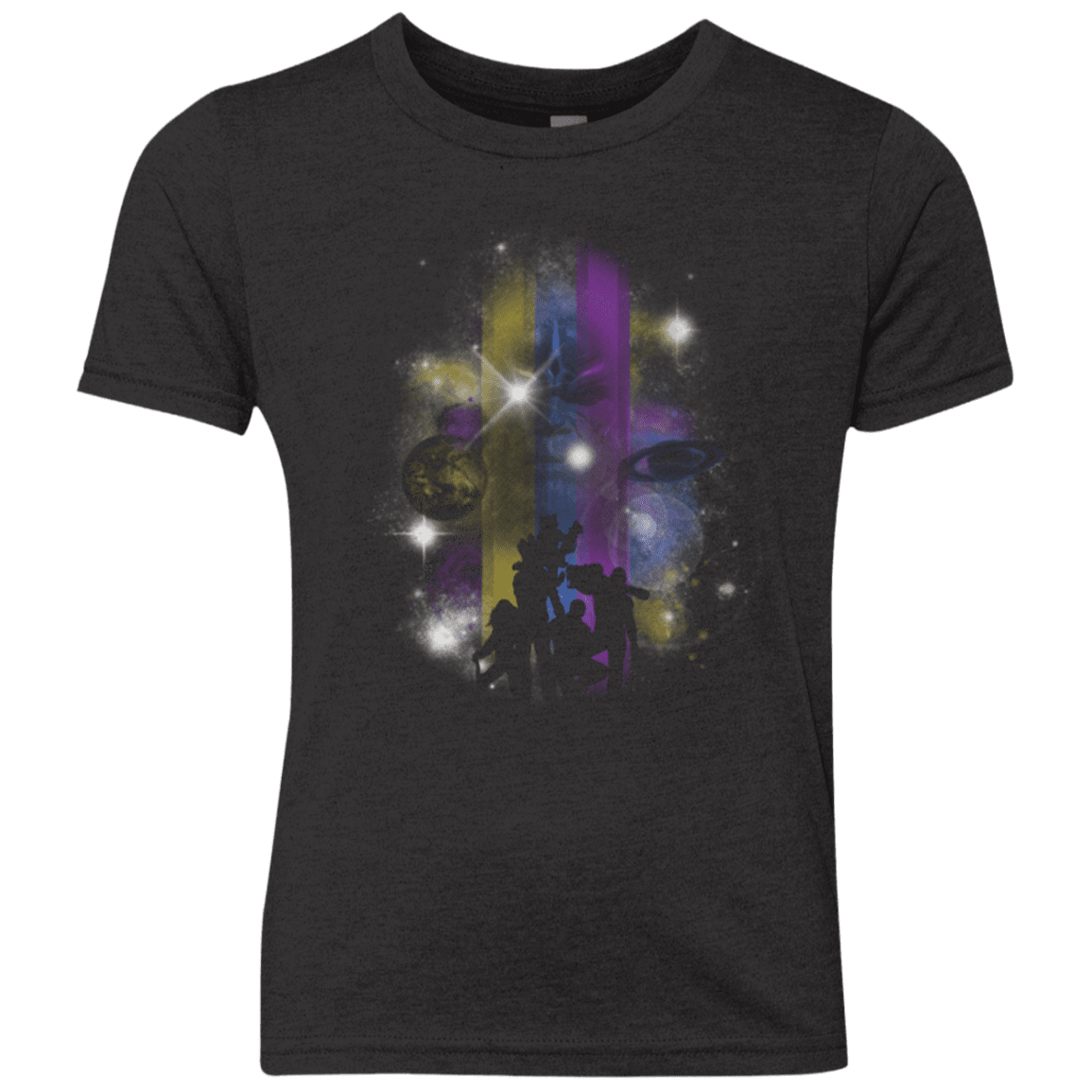 T-Shirts Vintage Black / YXS Galaxy A Holes Youth Triblend T-Shirt