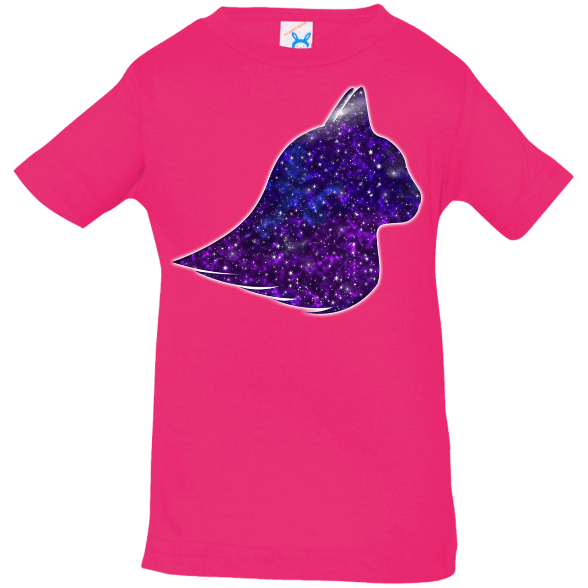 T-Shirts Hot Pink / 6 Months Galaxy Cat Infant Premium T-Shirt