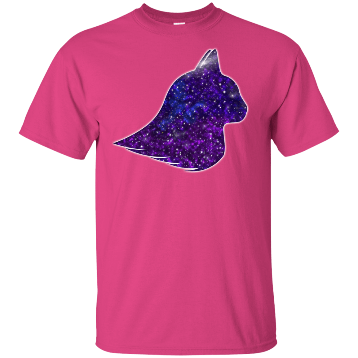 T-Shirts Heliconia / YXS Galaxy Cat Youth T-Shirt