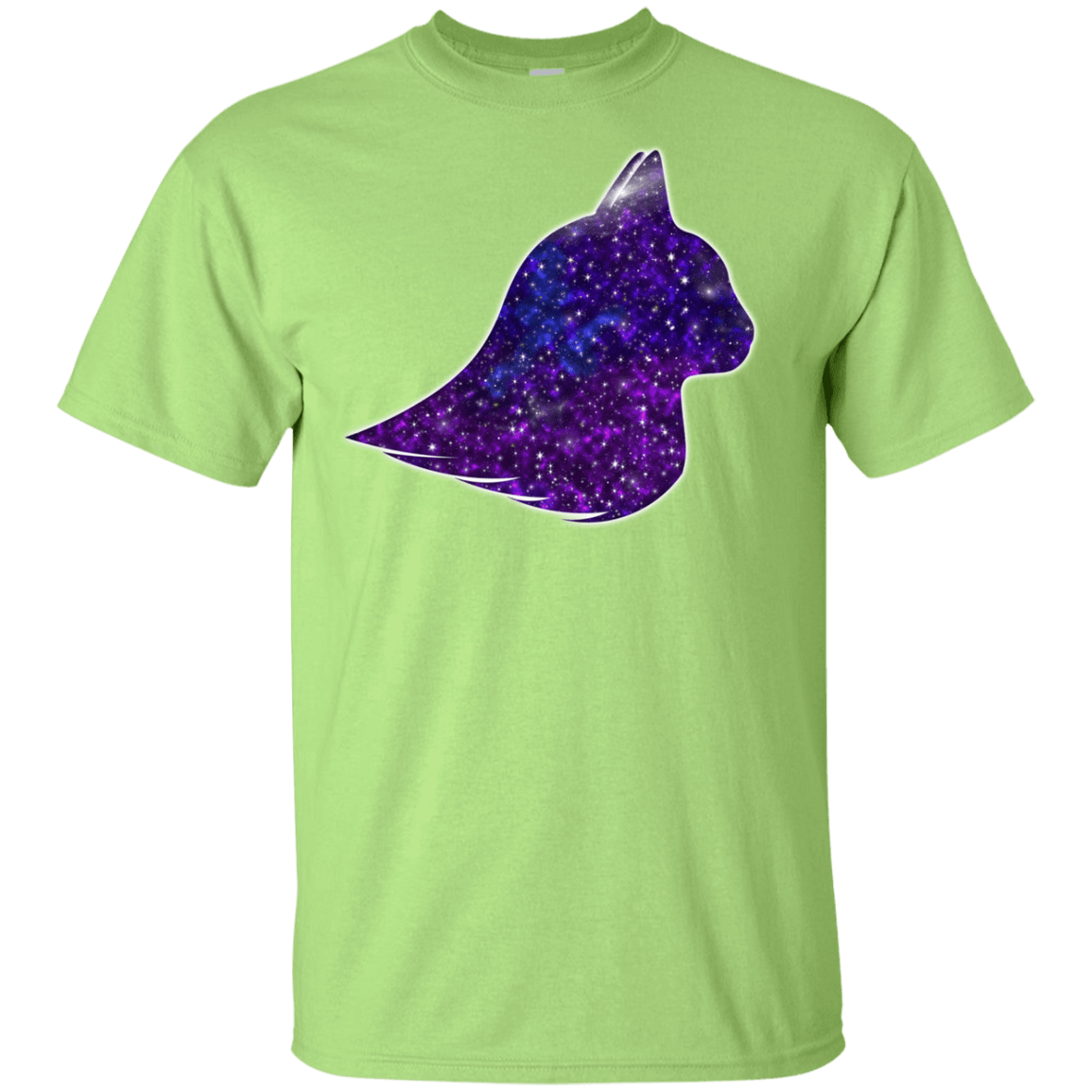 T-Shirts Mint Green / YXS Galaxy Cat Youth T-Shirt