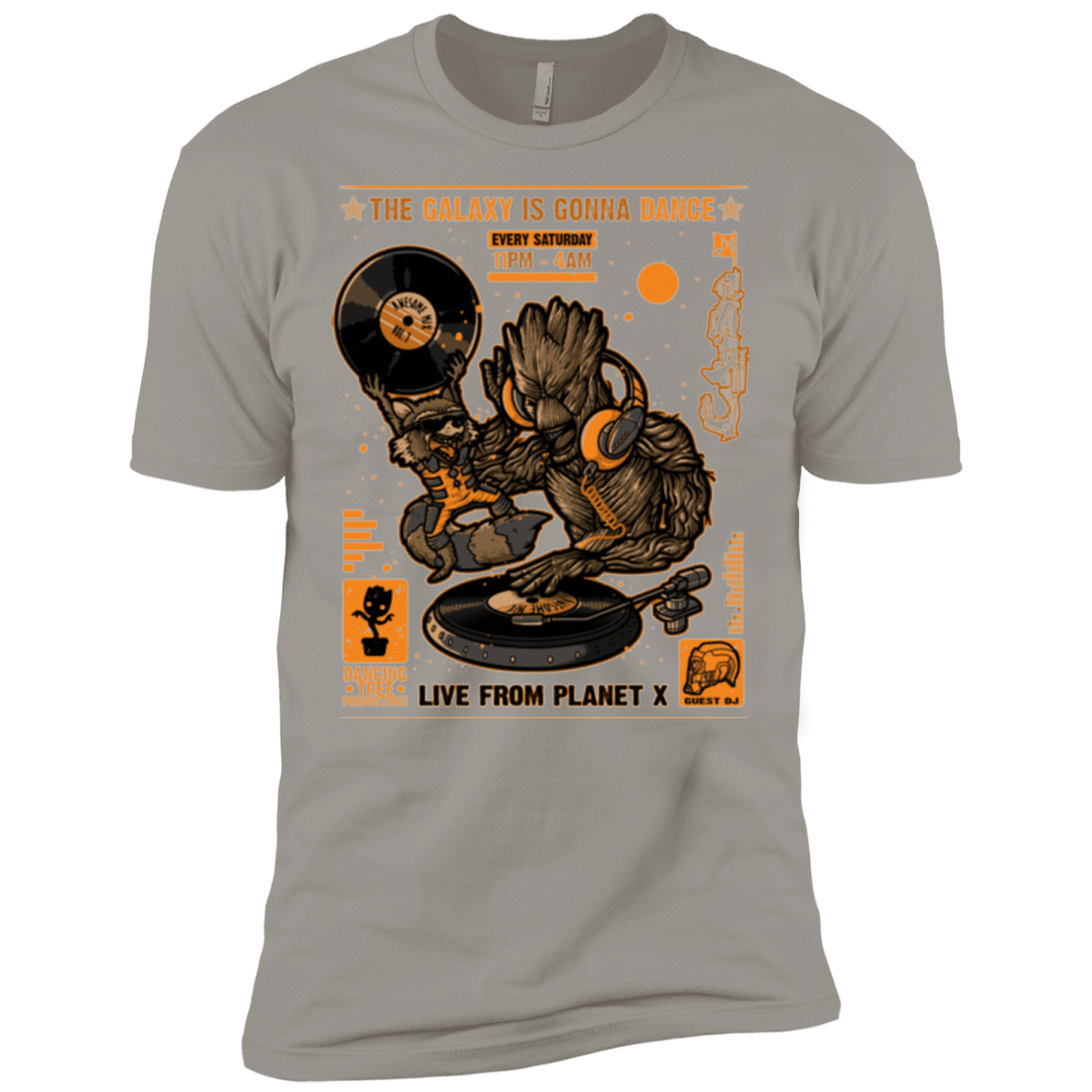 T-Shirts Light Grey / X-Small GALAXY GIG Men's Premium T-Shirt