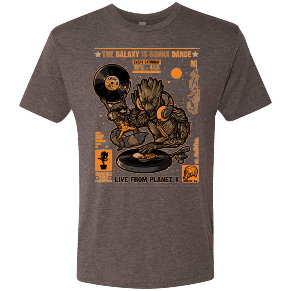 T-Shirts Macchiato / Small GALAXY GIG Men's Triblend T-Shirt