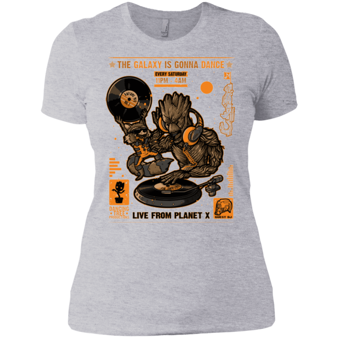 T-Shirts Heather Grey / X-Small GALAXY GIG Women's Premium T-Shirt