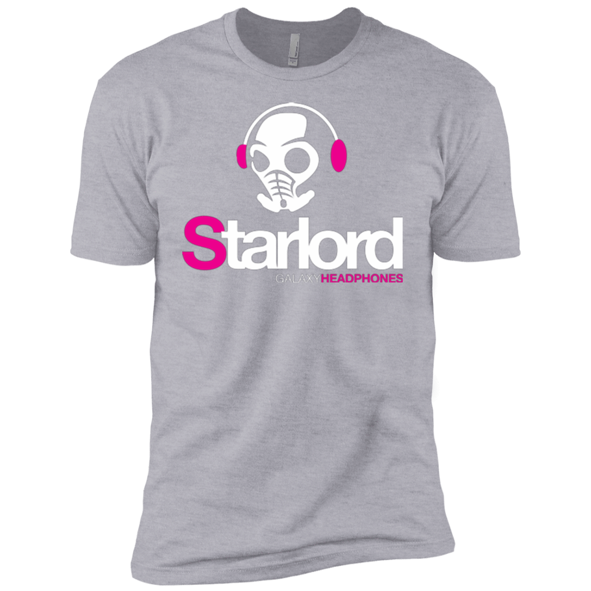 T-Shirts Heather Grey / YXS Galaxy Headphones Boys Premium T-Shirt