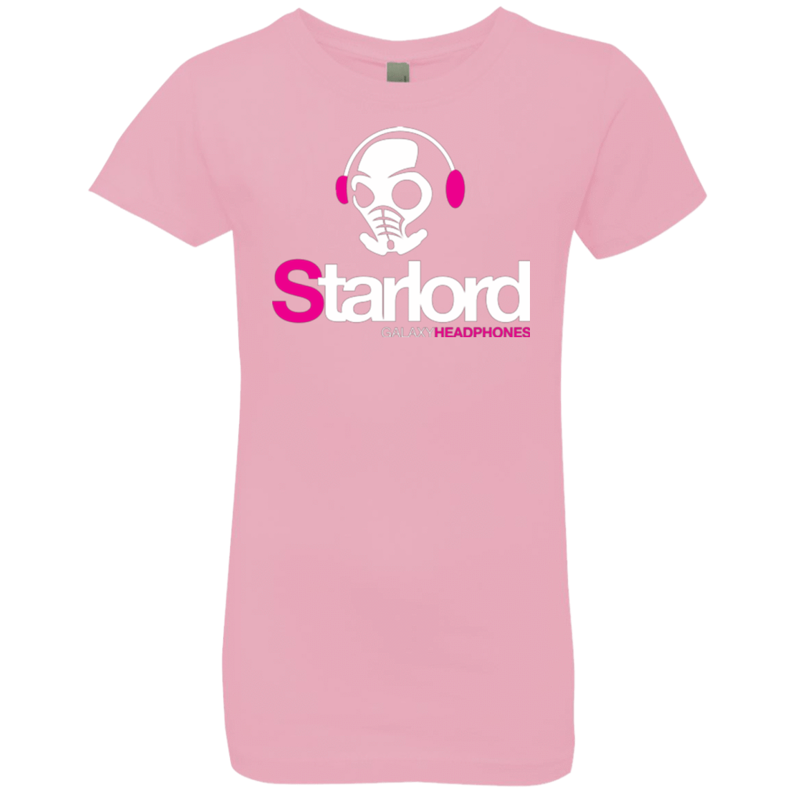 T-Shirts Light Pink / YXS Galaxy Headphones Girls Premium T-Shirt