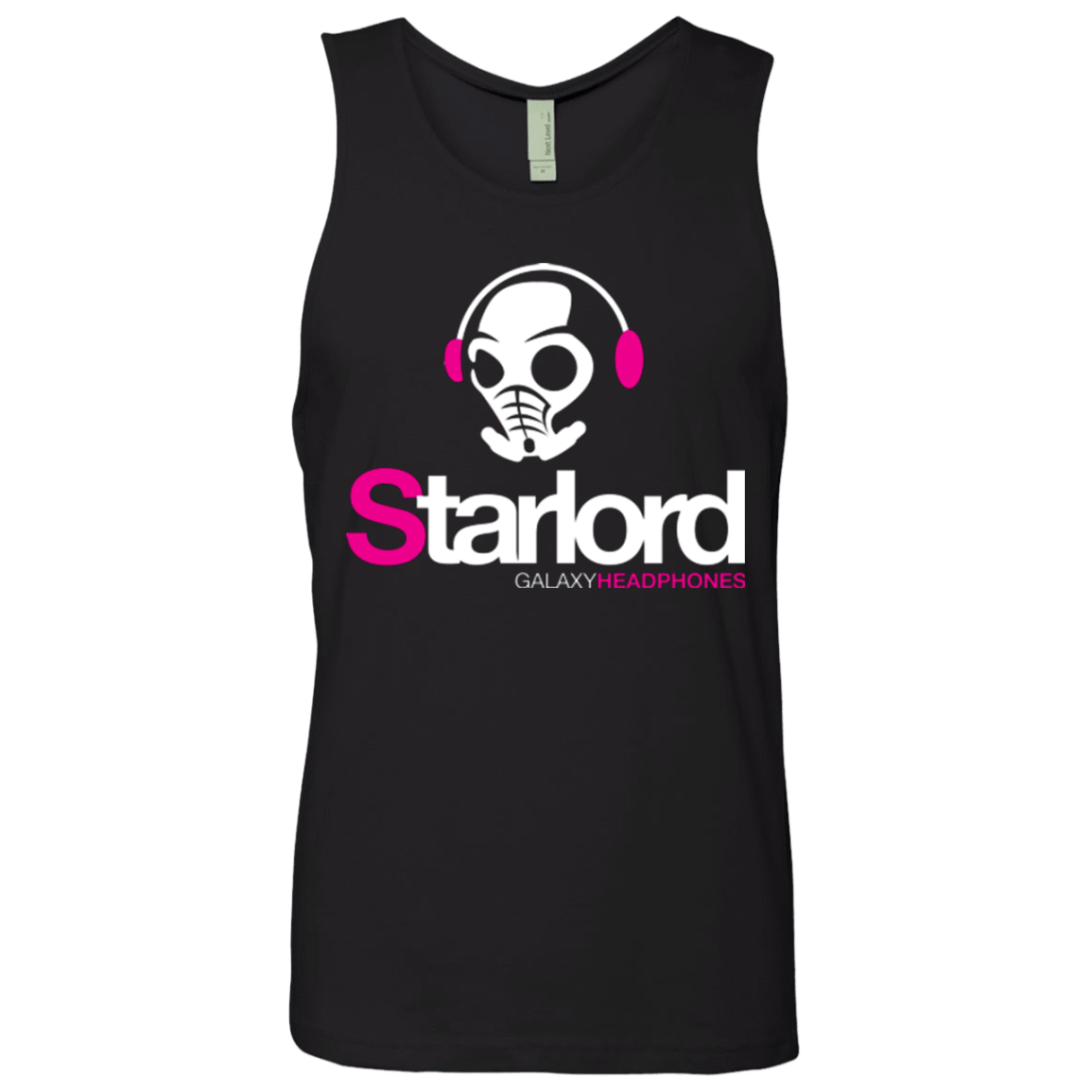T-Shirts Black / Small Galaxy Headphones Men's Premium Tank Top