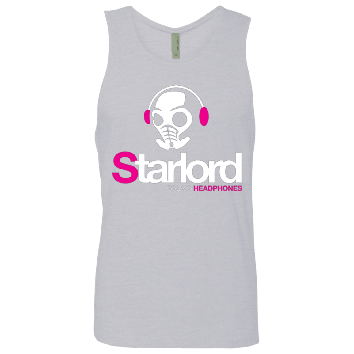 T-Shirts Heather Grey / Small Galaxy Headphones Men's Premium Tank Top