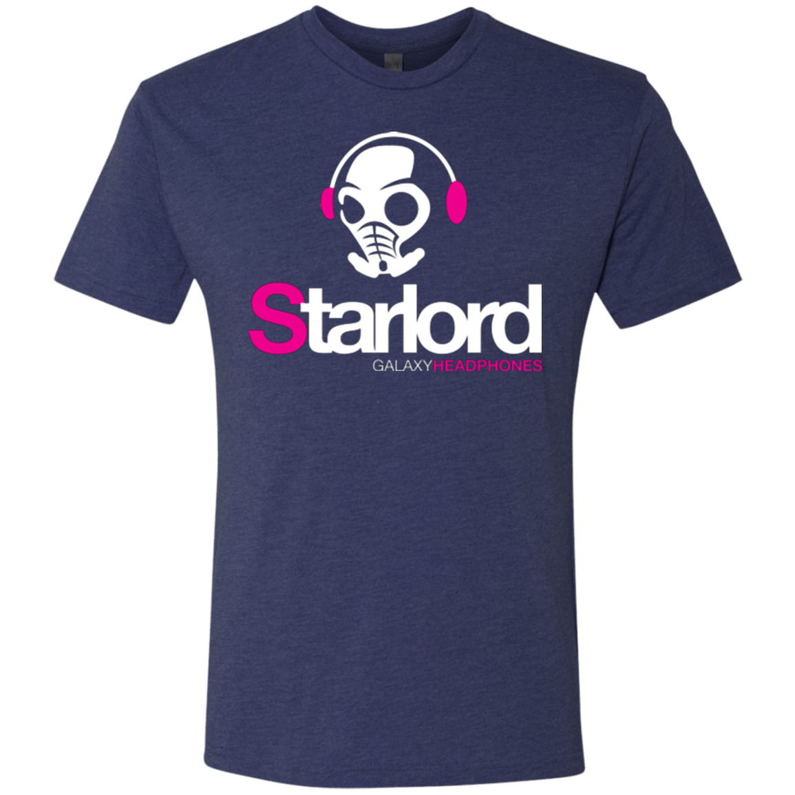 T-Shirts Vintage Navy / Small Galaxy Headphones Men's Triblend T-Shirt