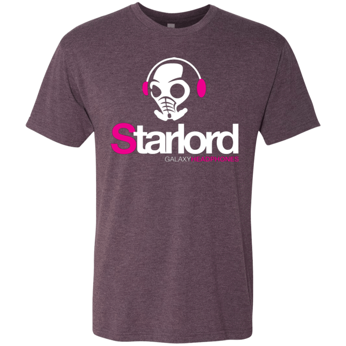 T-Shirts Vintage Purple / Small Galaxy Headphones Men's Triblend T-Shirt