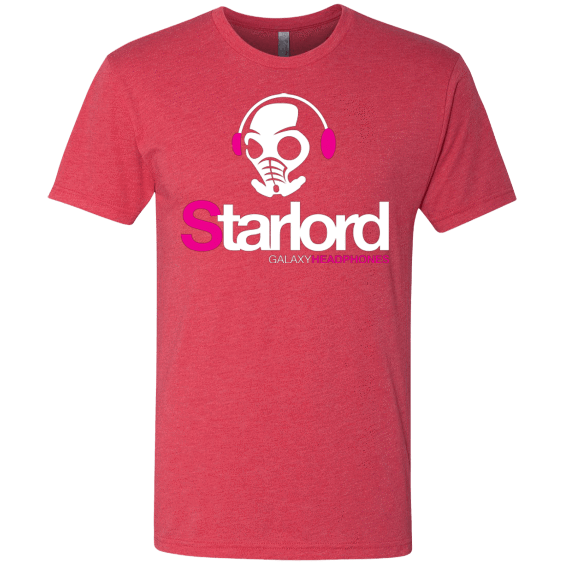 T-Shirts Vintage Red / Small Galaxy Headphones Men's Triblend T-Shirt