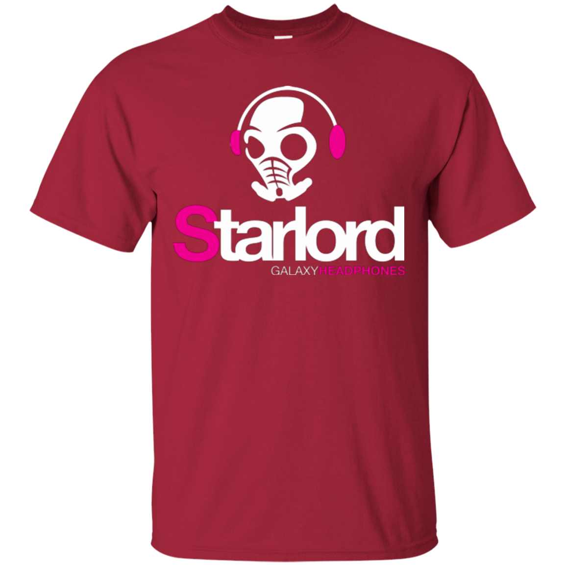 T-Shirts Cardinal / Small Galaxy Headphones T-Shirt
