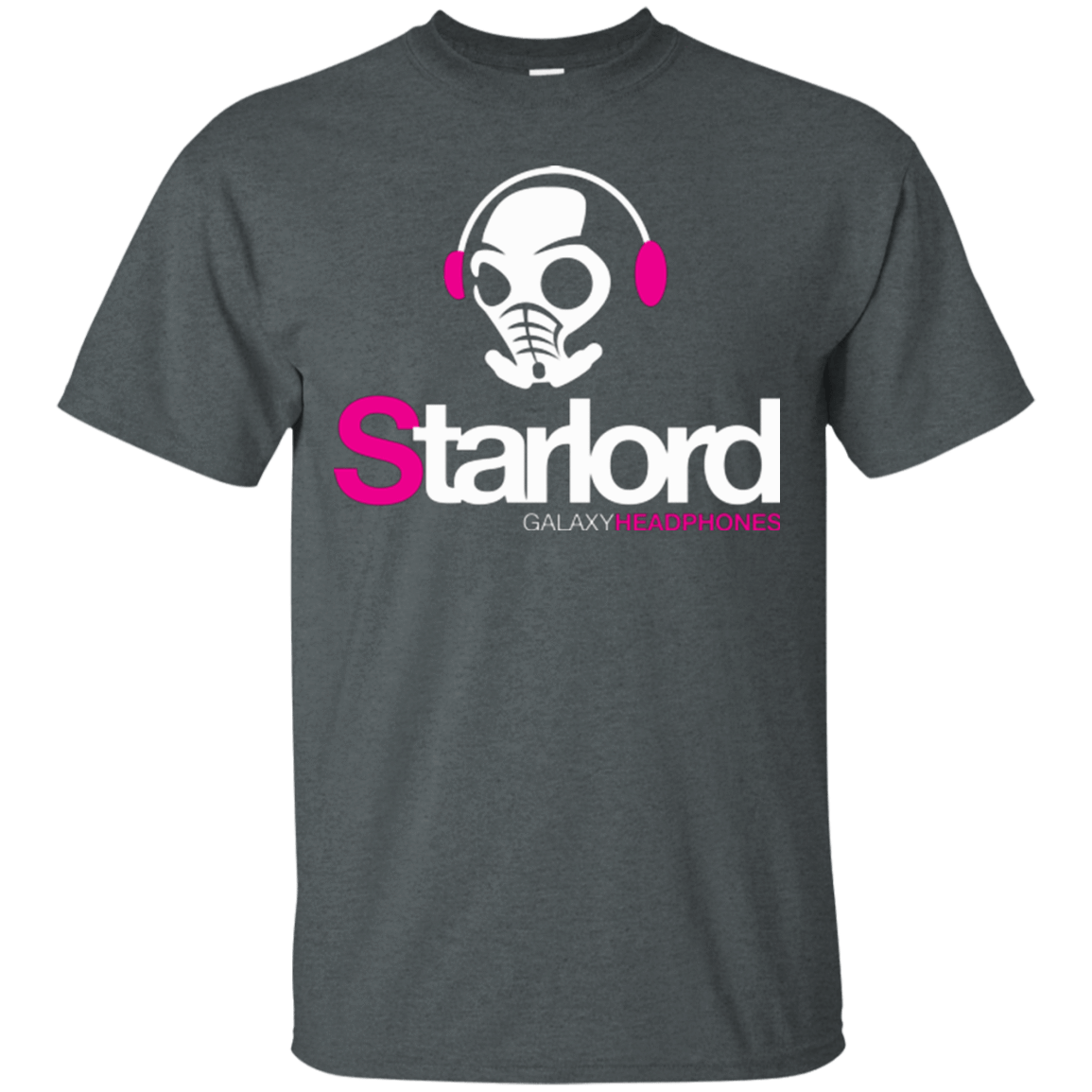 T-Shirts Dark Heather / Small Galaxy Headphones T-Shirt