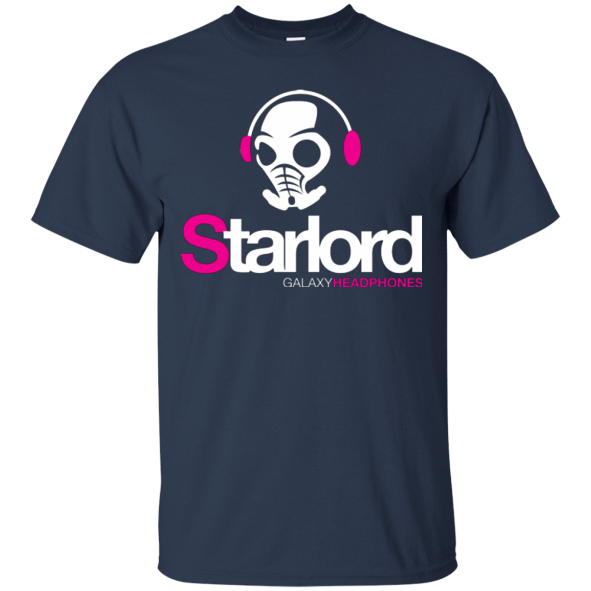 T-Shirts Navy / Small Galaxy Headphones T-Shirt