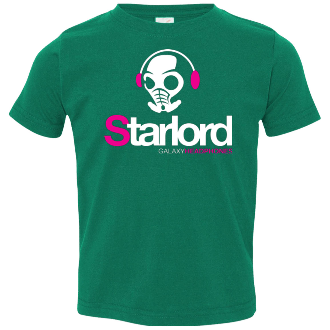 T-Shirts Kelly / 2T Galaxy Headphones Toddler Premium T-Shirt