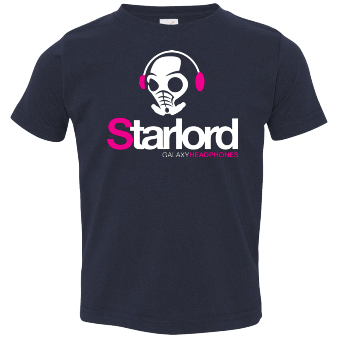 T-Shirts Navy / 2T Galaxy Headphones Toddler Premium T-Shirt