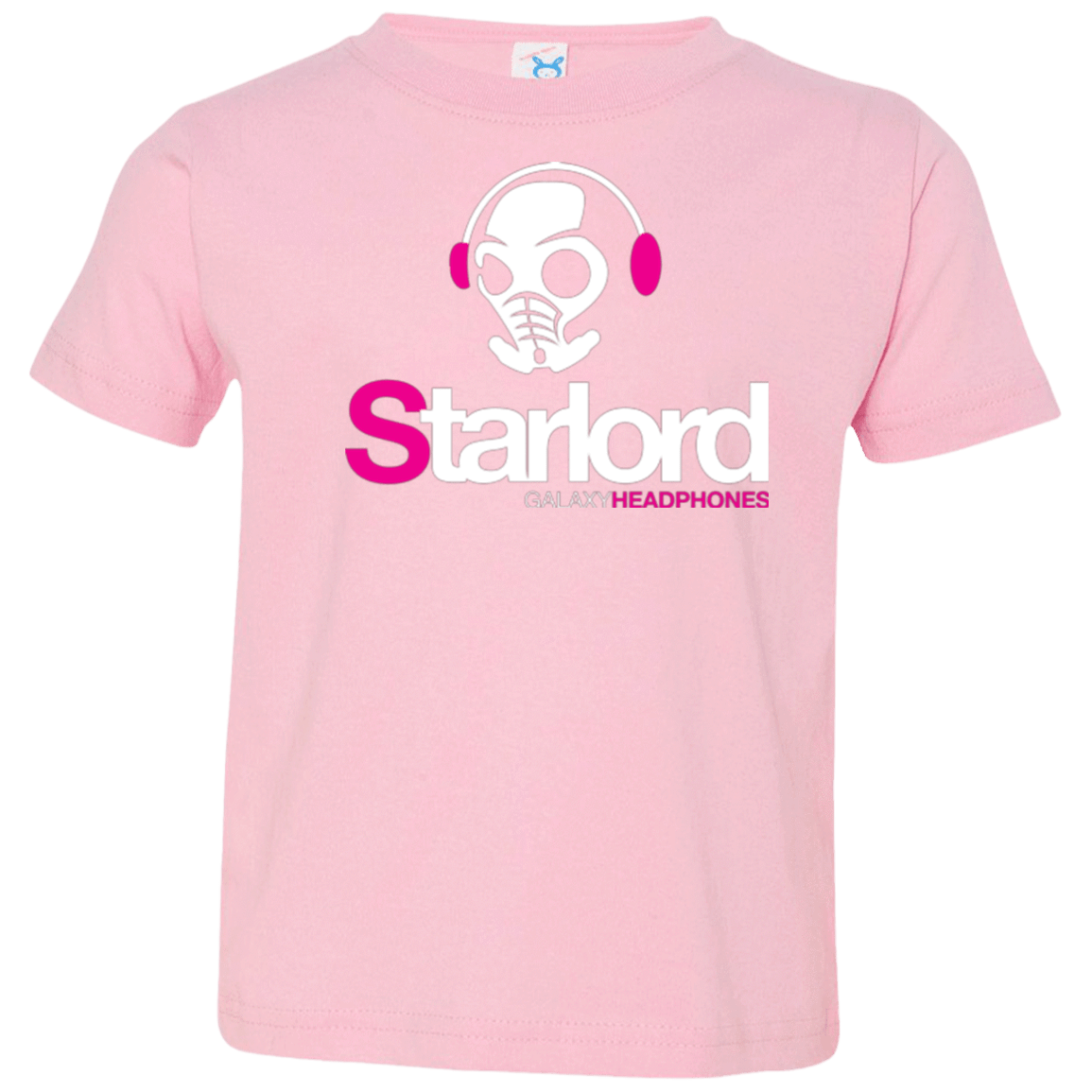 T-Shirts Pink / 2T Galaxy Headphones Toddler Premium T-Shirt