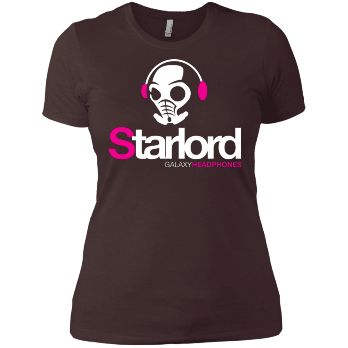 T-Shirts Dark Chocolate / X-Small Galaxy Headphones Women's Premium T-Shirt