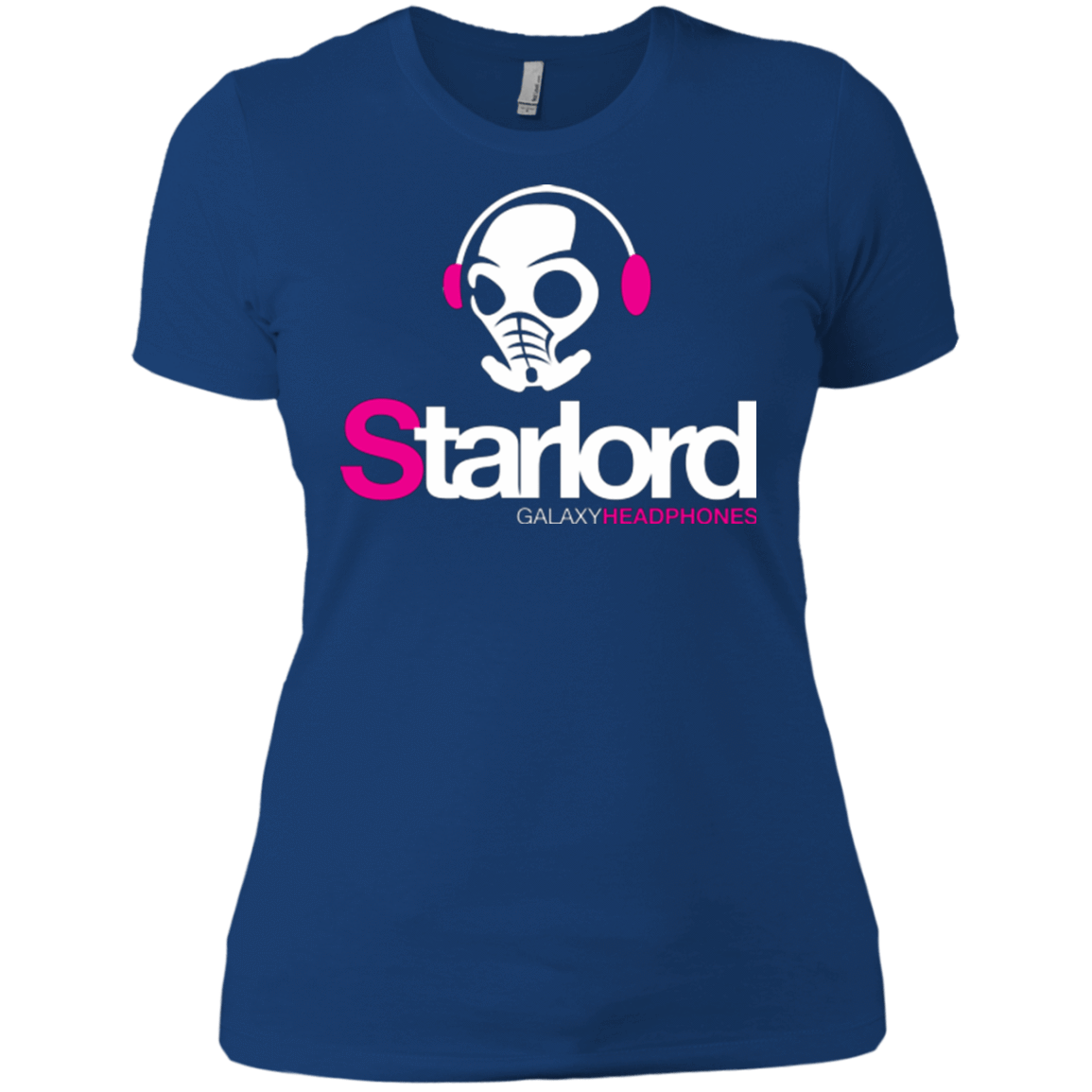 T-Shirts Royal / X-Small Galaxy Headphones Women's Premium T-Shirt