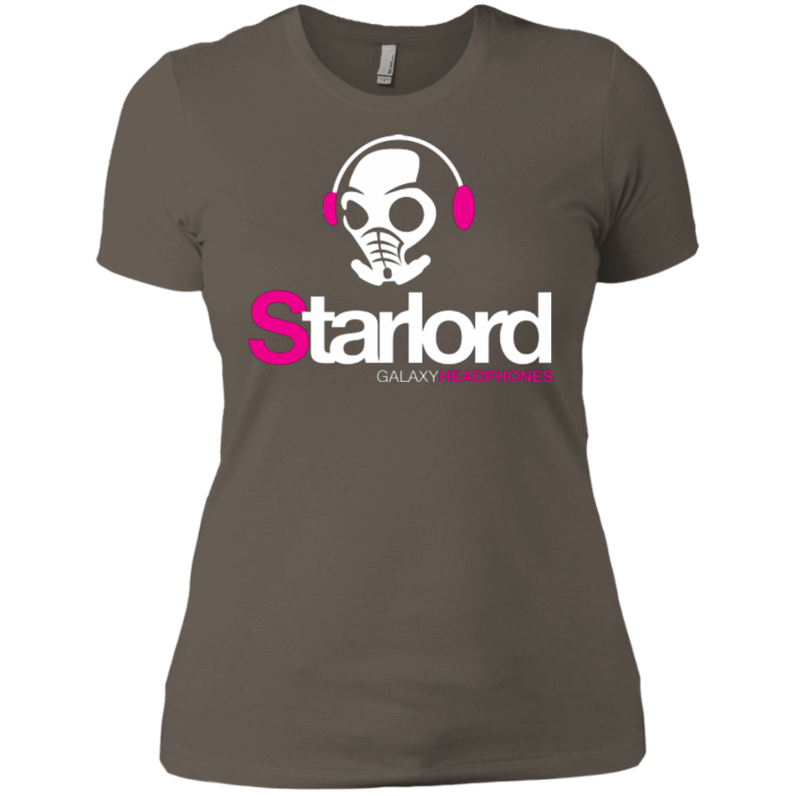 T-Shirts Warm Grey / X-Small Galaxy Headphones Women's Premium T-Shirt