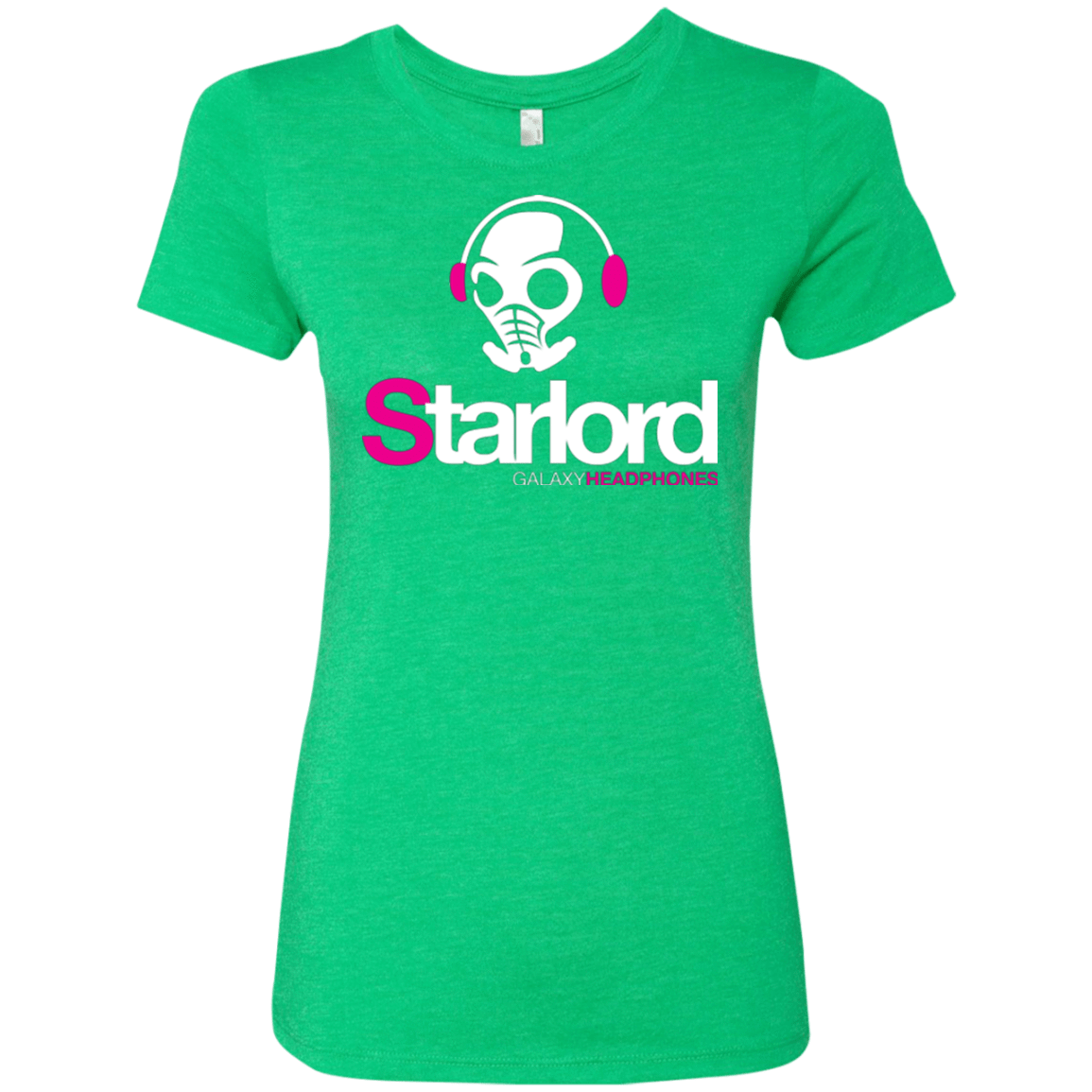 T-Shirts Envy / Small Galaxy Headphones Women's Triblend T-Shirt