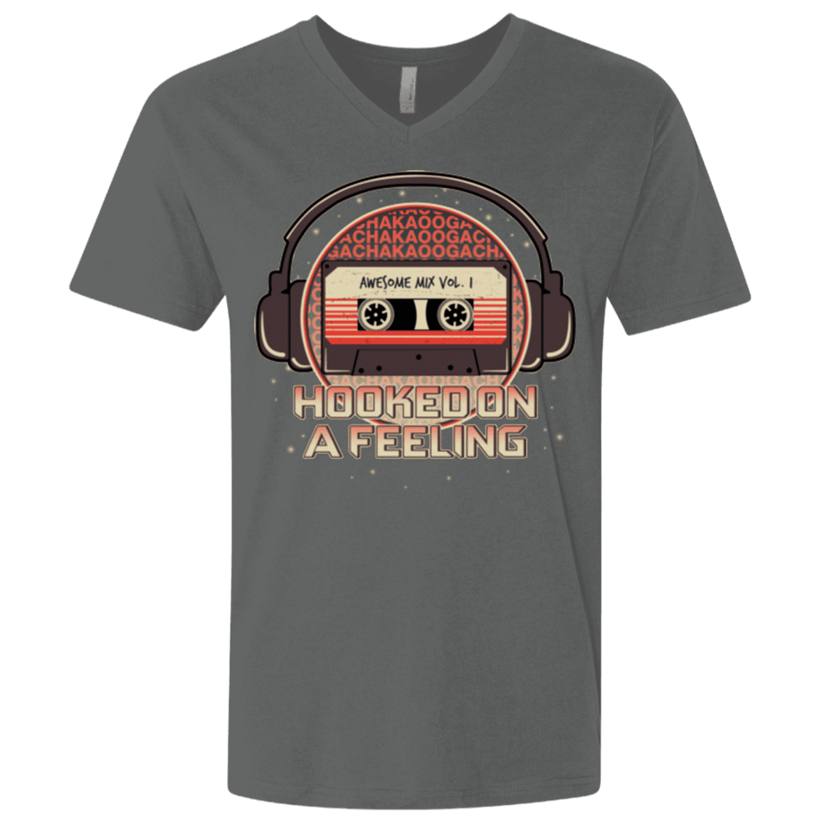 T-Shirts Heavy Metal / X-Small Galaxy Mix Men's Premium V-Neck