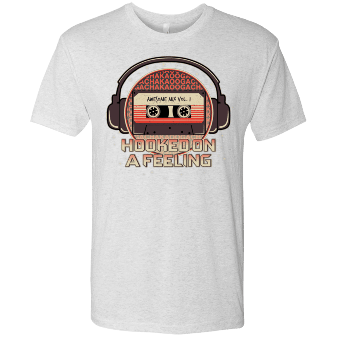 T-Shirts Heather White / Small Galaxy Mix Men's Triblend T-Shirt