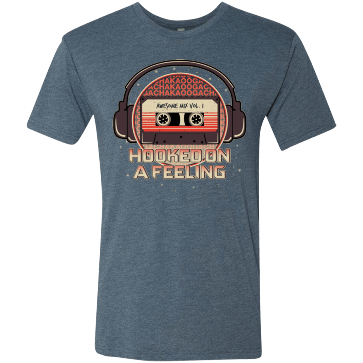 T-Shirts Indigo / Small Galaxy Mix Men's Triblend T-Shirt