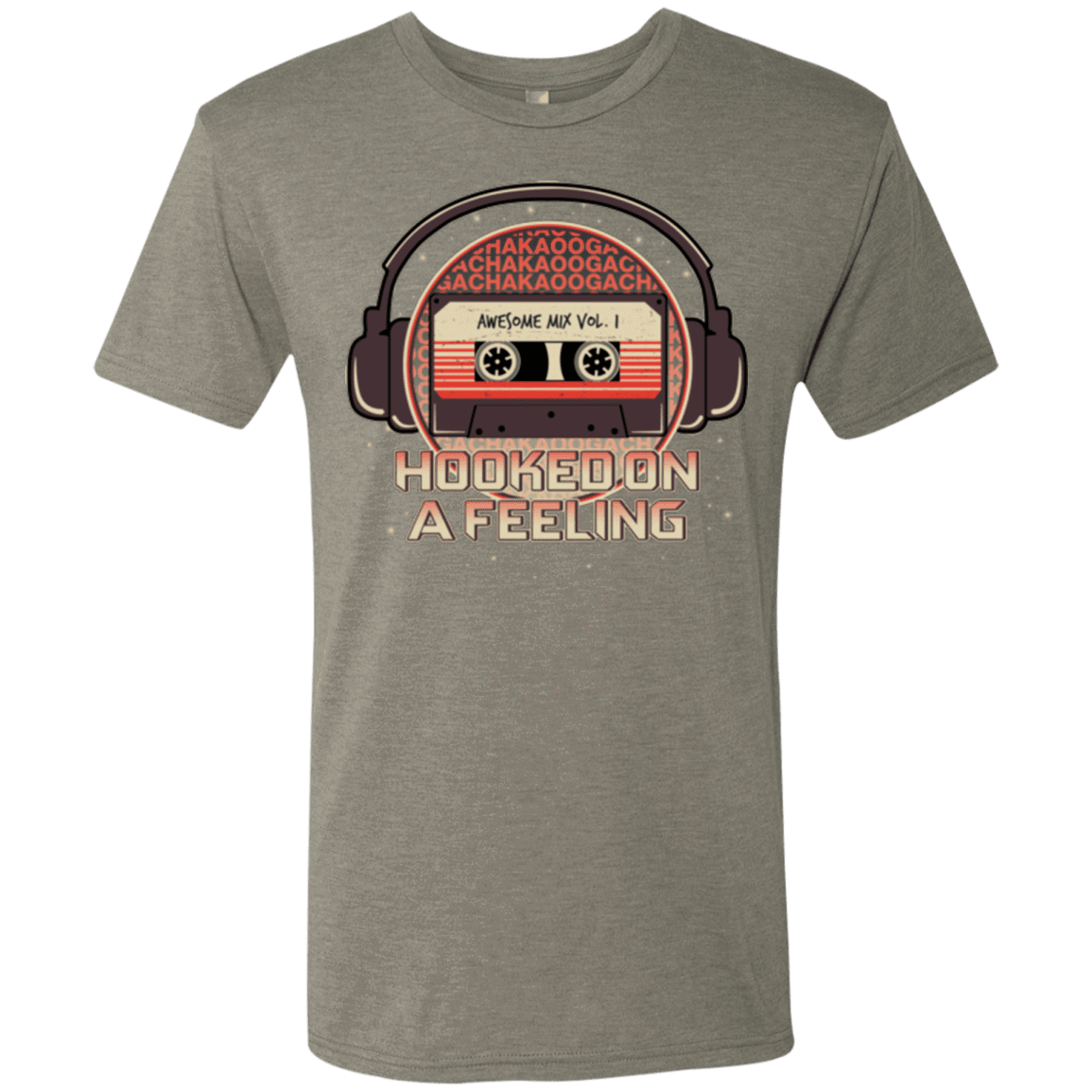 T-Shirts Venetian Grey / Small Galaxy Mix Men's Triblend T-Shirt