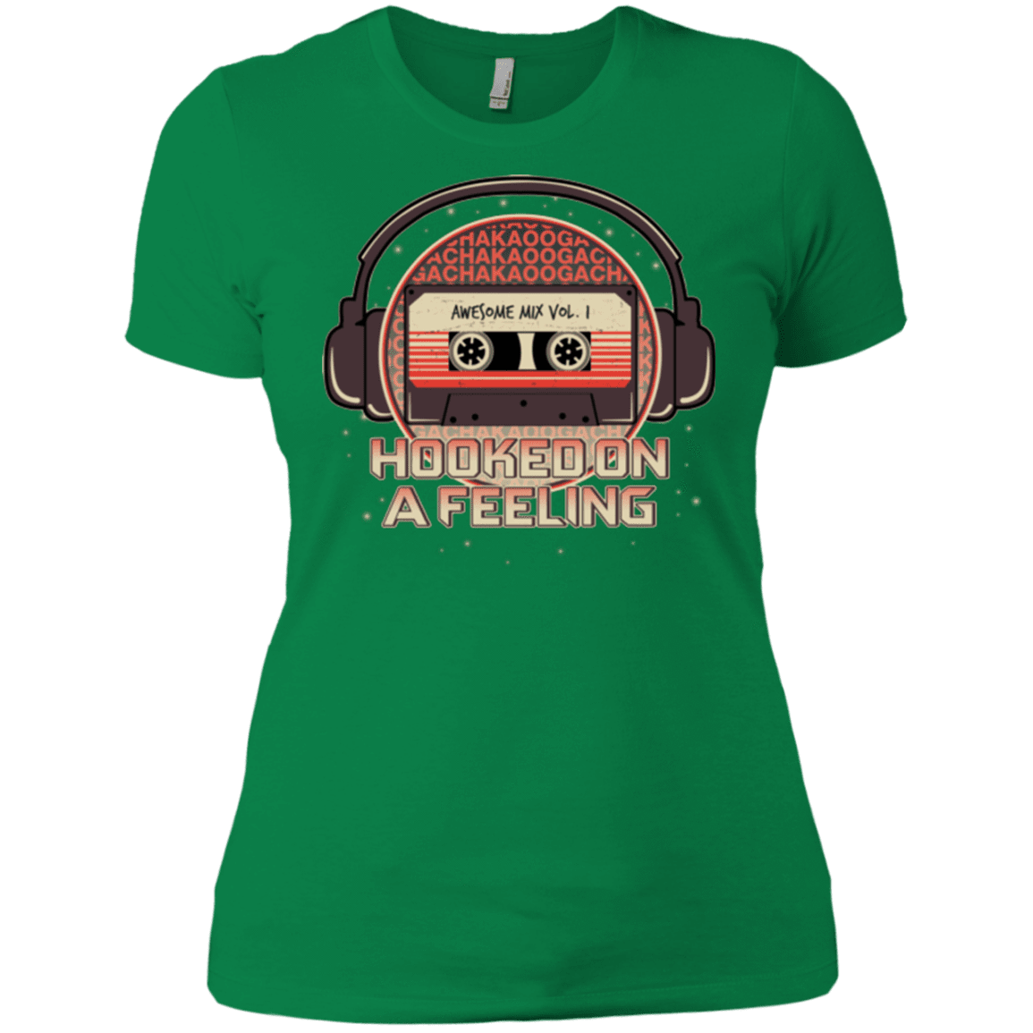 T-Shirts Kelly Green / X-Small Galaxy Mix Women's Premium T-Shirt