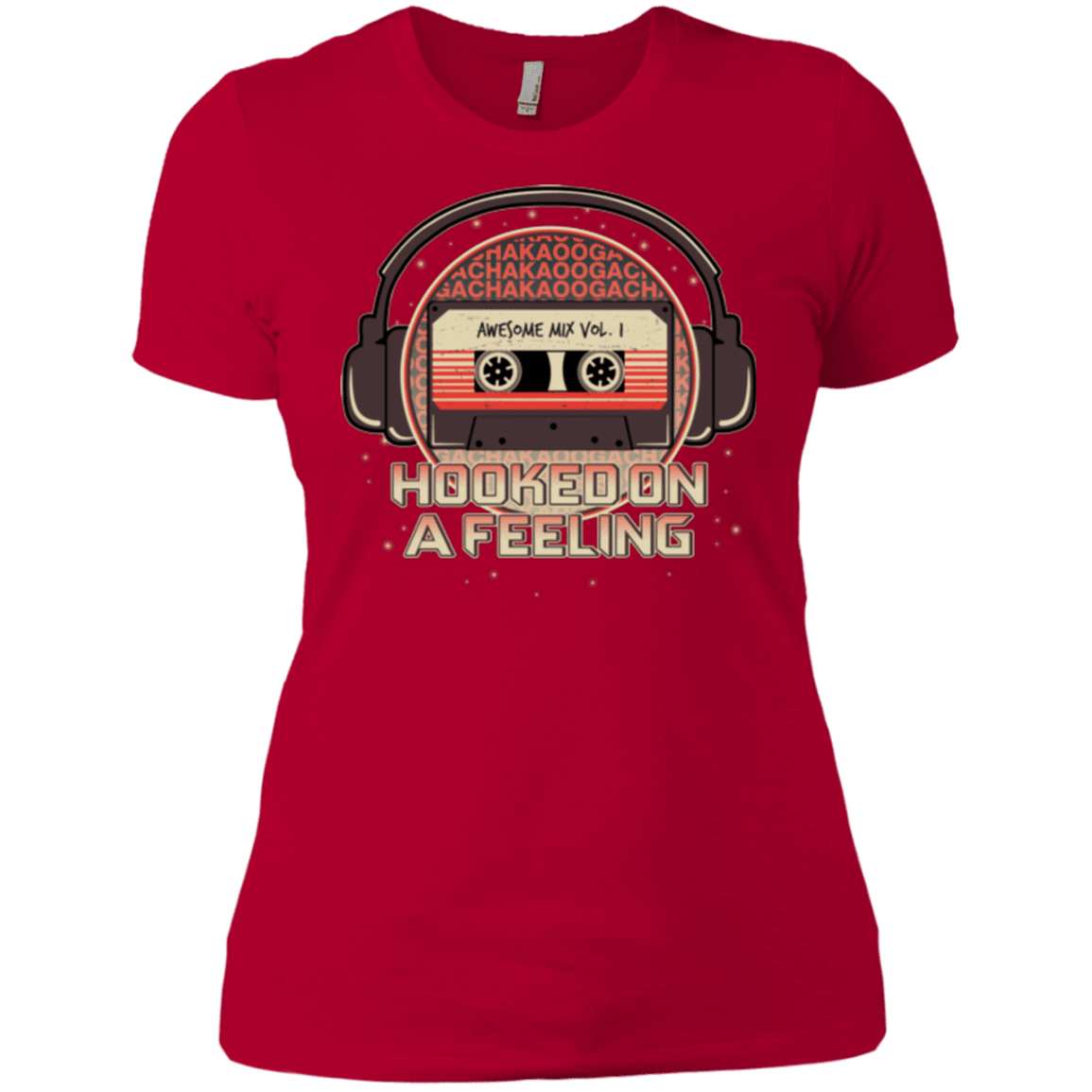 T-Shirts Red / X-Small Galaxy Mix Women's Premium T-Shirt