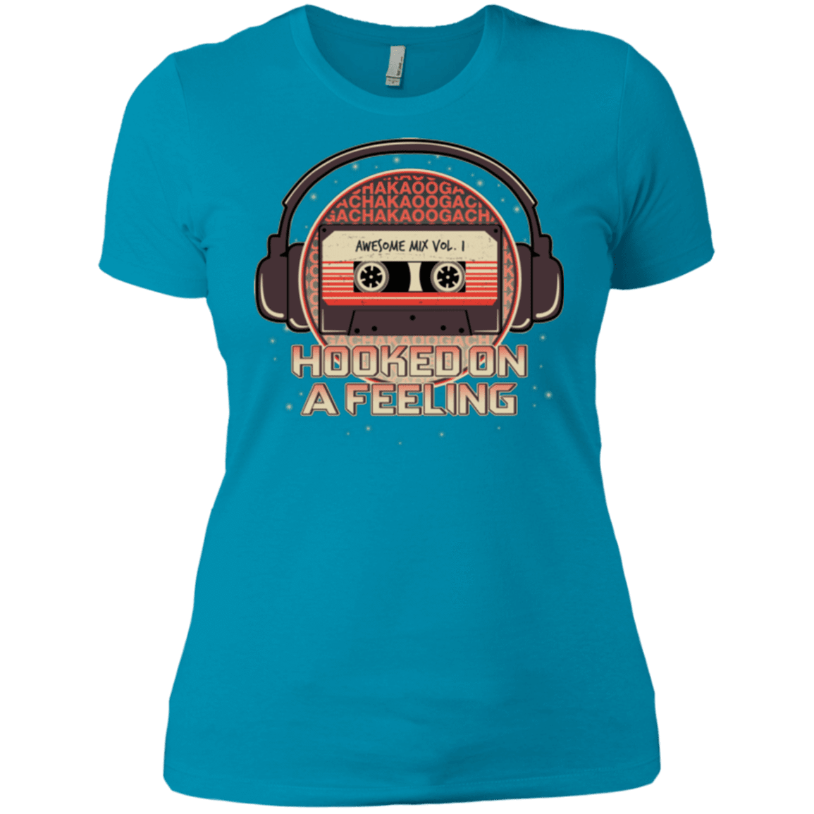 T-Shirts Turquoise / X-Small Galaxy Mix Women's Premium T-Shirt