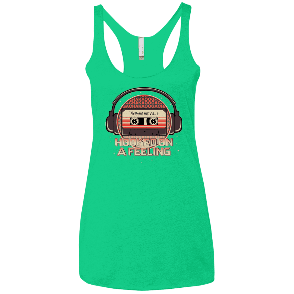 T-Shirts Envy / X-Small Galaxy Mix Women's Triblend Racerback Tank