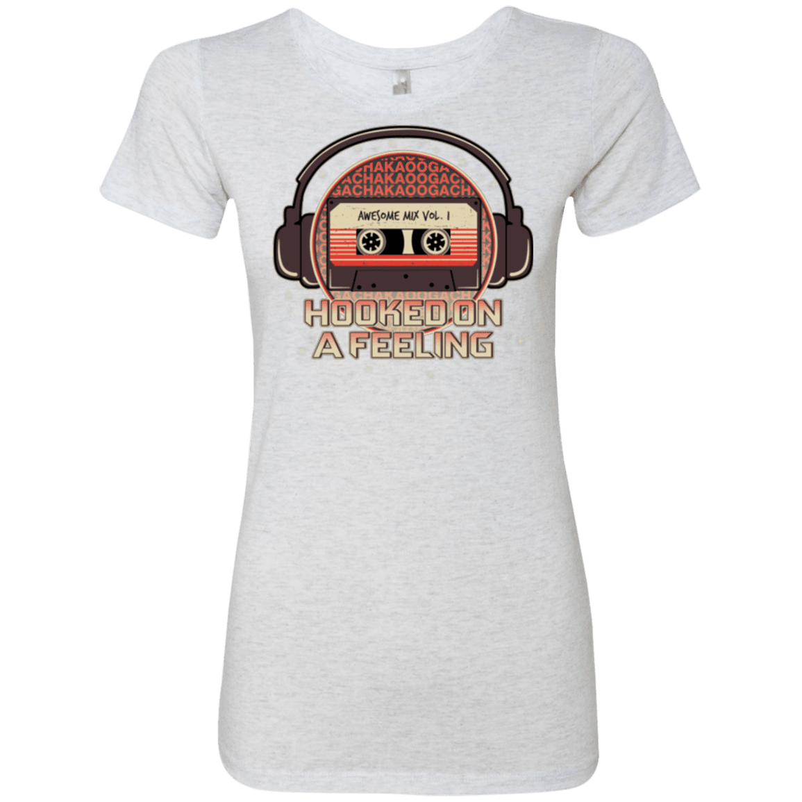 T-Shirts Heather White / Small Galaxy Mix Women's Triblend T-Shirt