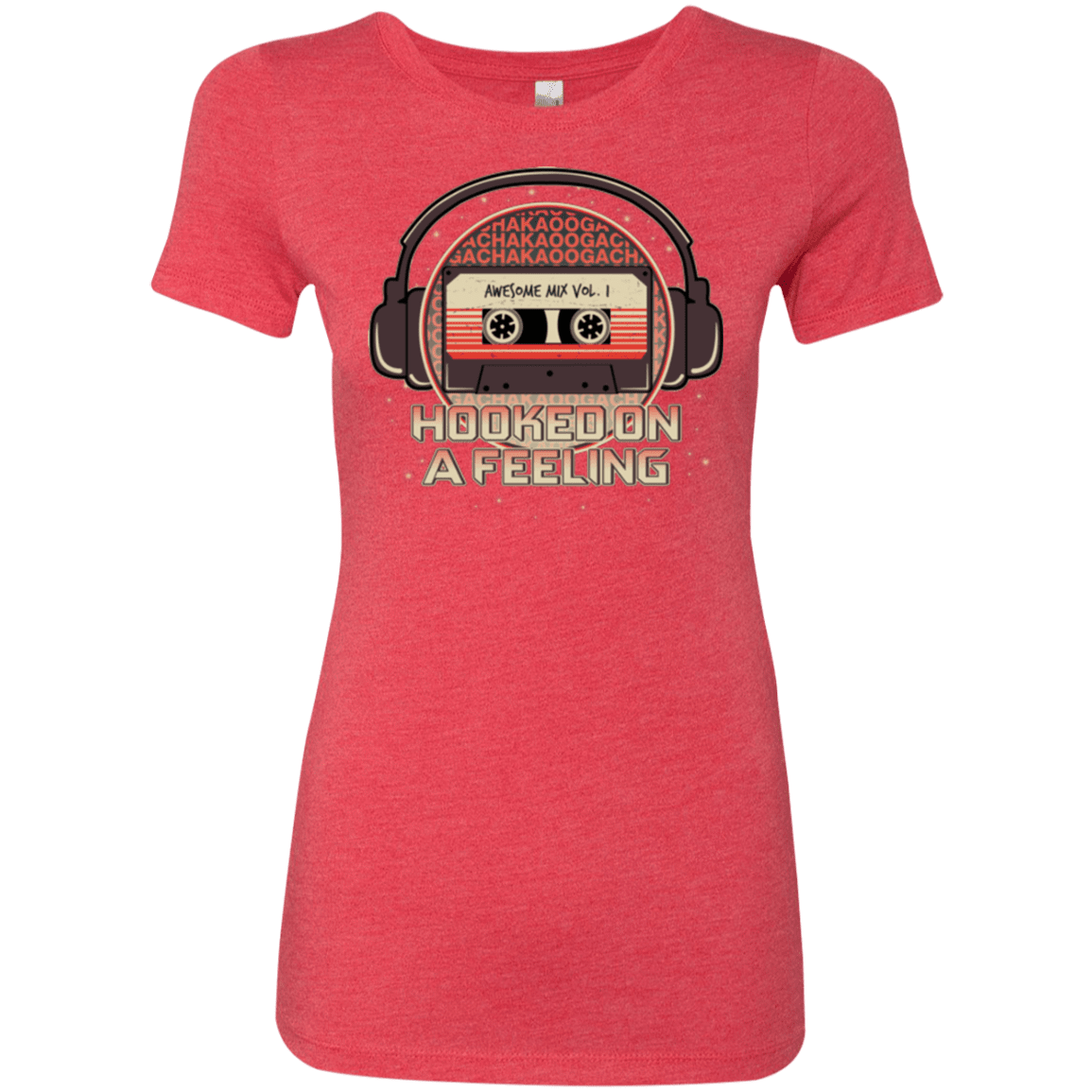 T-Shirts Vintage Red / Small Galaxy Mix Women's Triblend T-Shirt