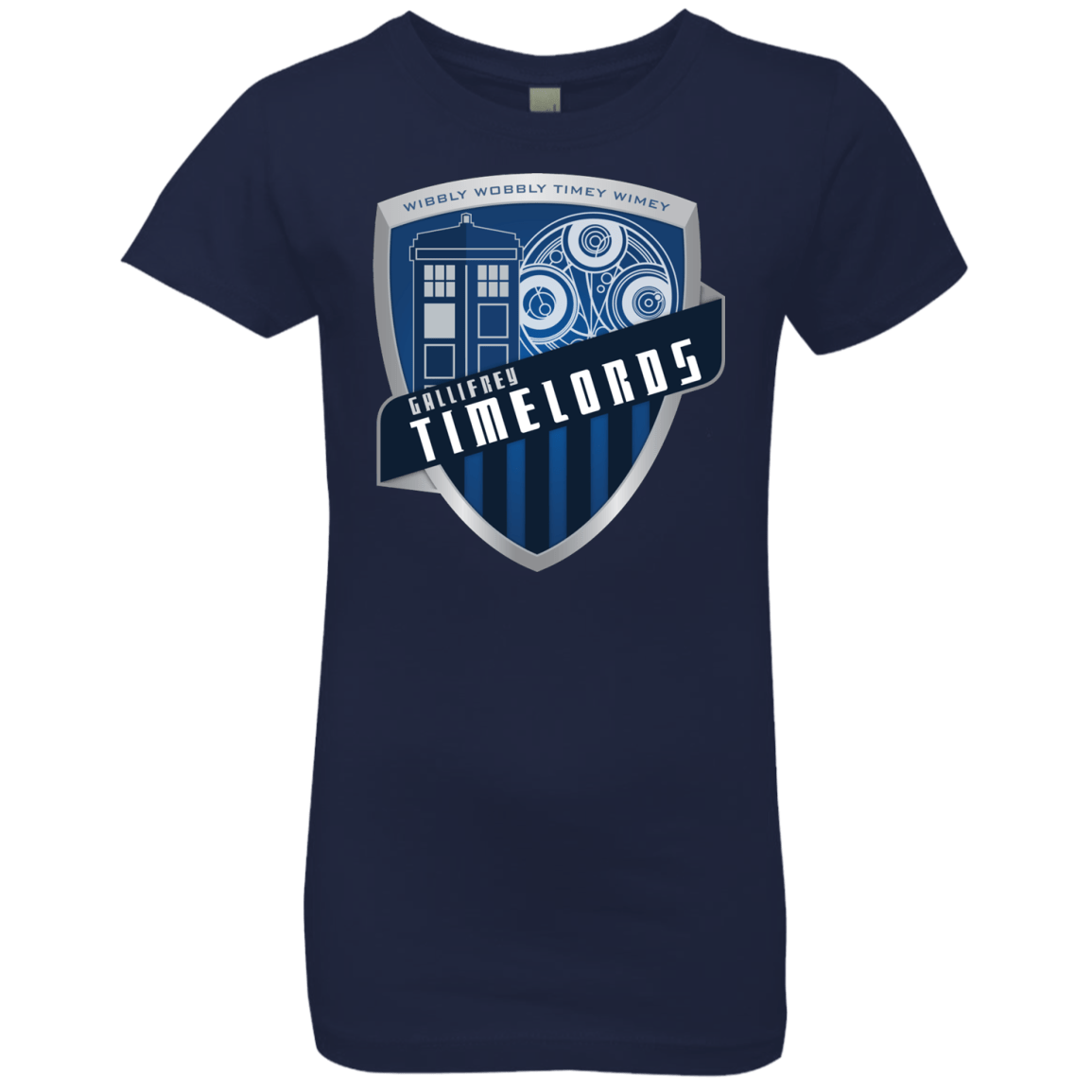 T-Shirts Midnight Navy / YXS Gallifrey Timelords Girls Premium T-Shirt