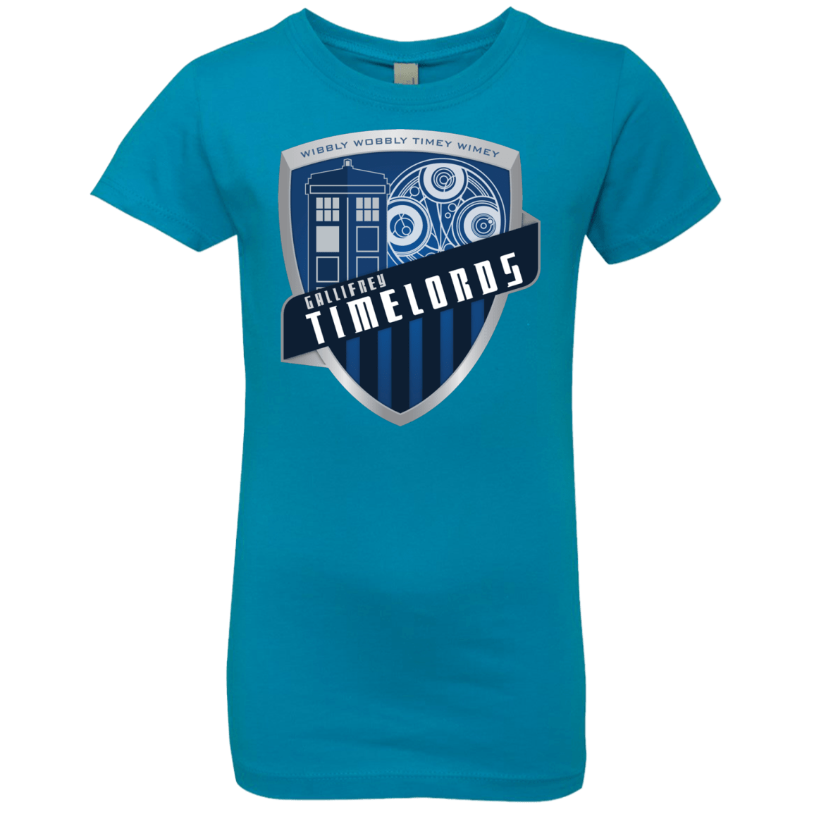 T-Shirts Turquoise / YXS Gallifrey Timelords Girls Premium T-Shirt