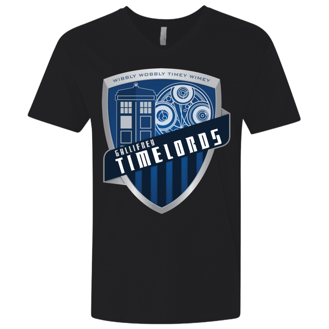 T-Shirts Black / X-Small Gallifrey Timelords Men's Premium V-Neck