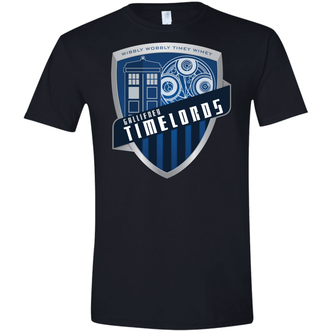T-Shirts Black / X-Small Gallifrey Timelords Men's Semi-Fitted Softstyle