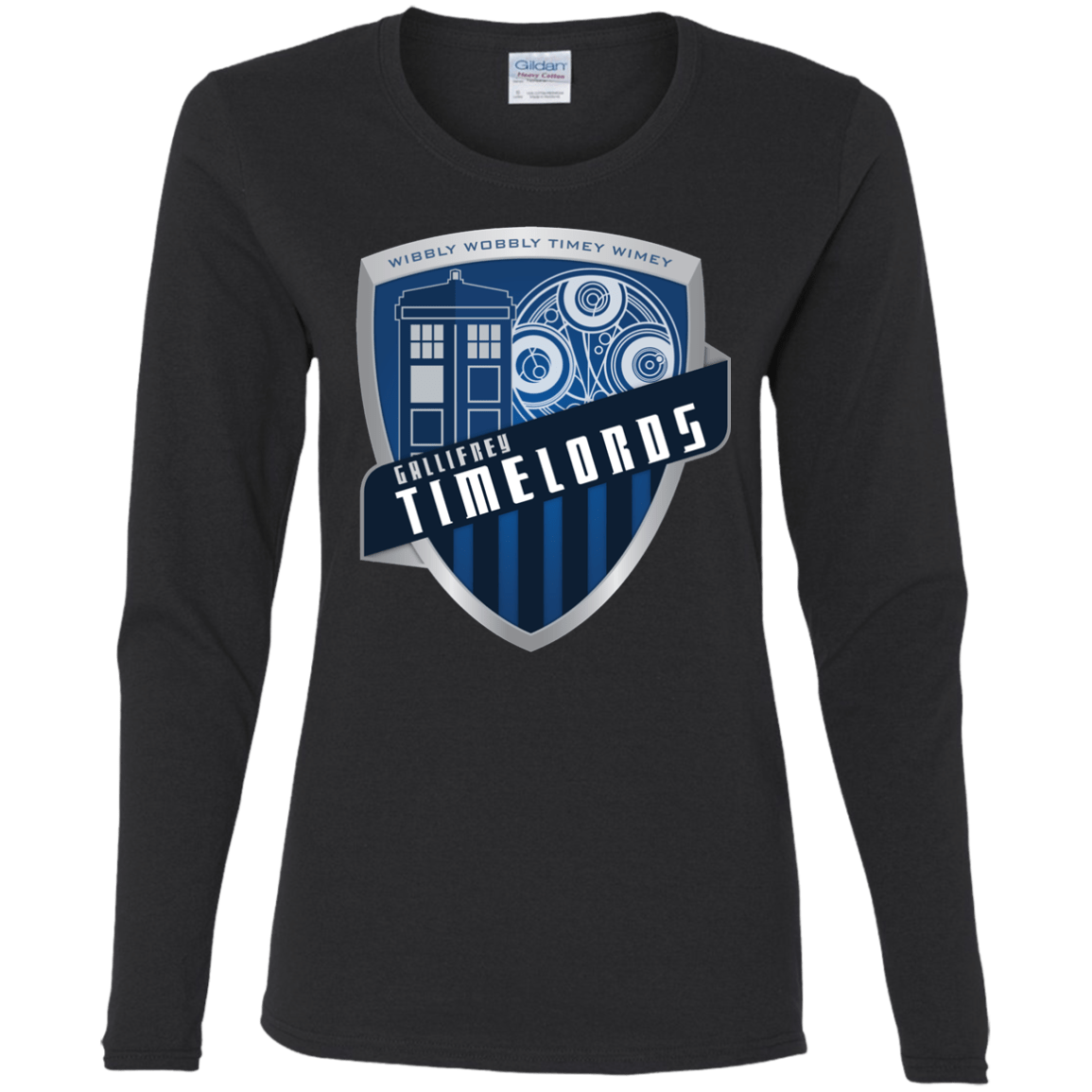 T-Shirts Black / S Gallifrey Timelords Women's Long Sleeve T-Shirt