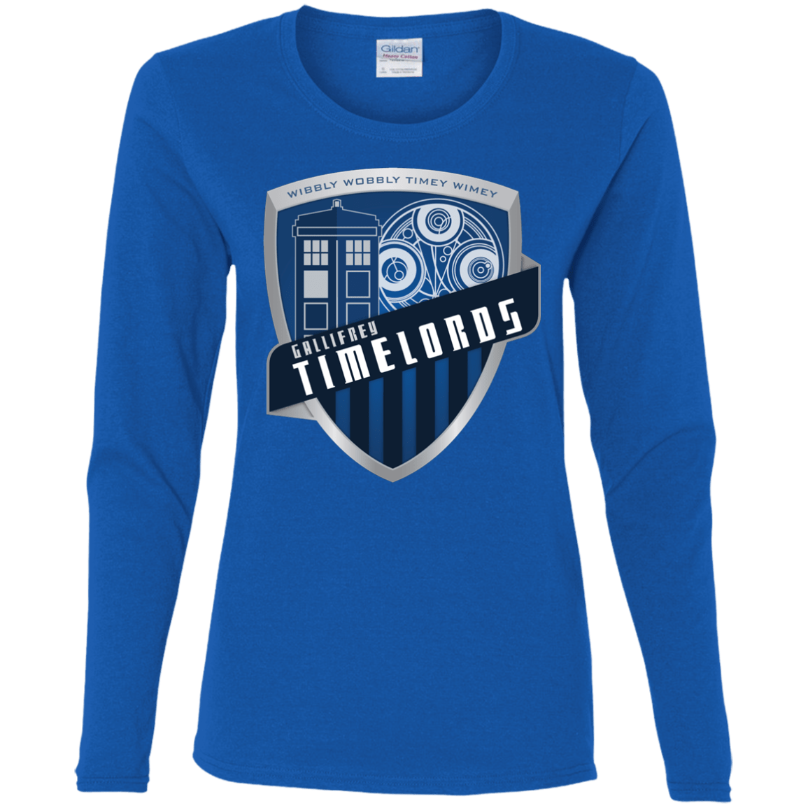 T-Shirts Royal / S Gallifrey Timelords Women's Long Sleeve T-Shirt